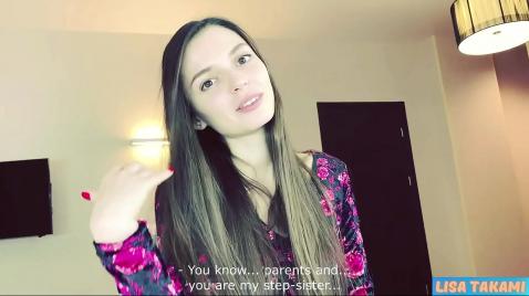 Шлюха в чулках катается на хую