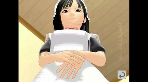 Шлюха трахается на кровати своего босса