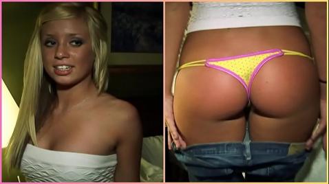 Шаловливая сучка дрочит свою влажную киску